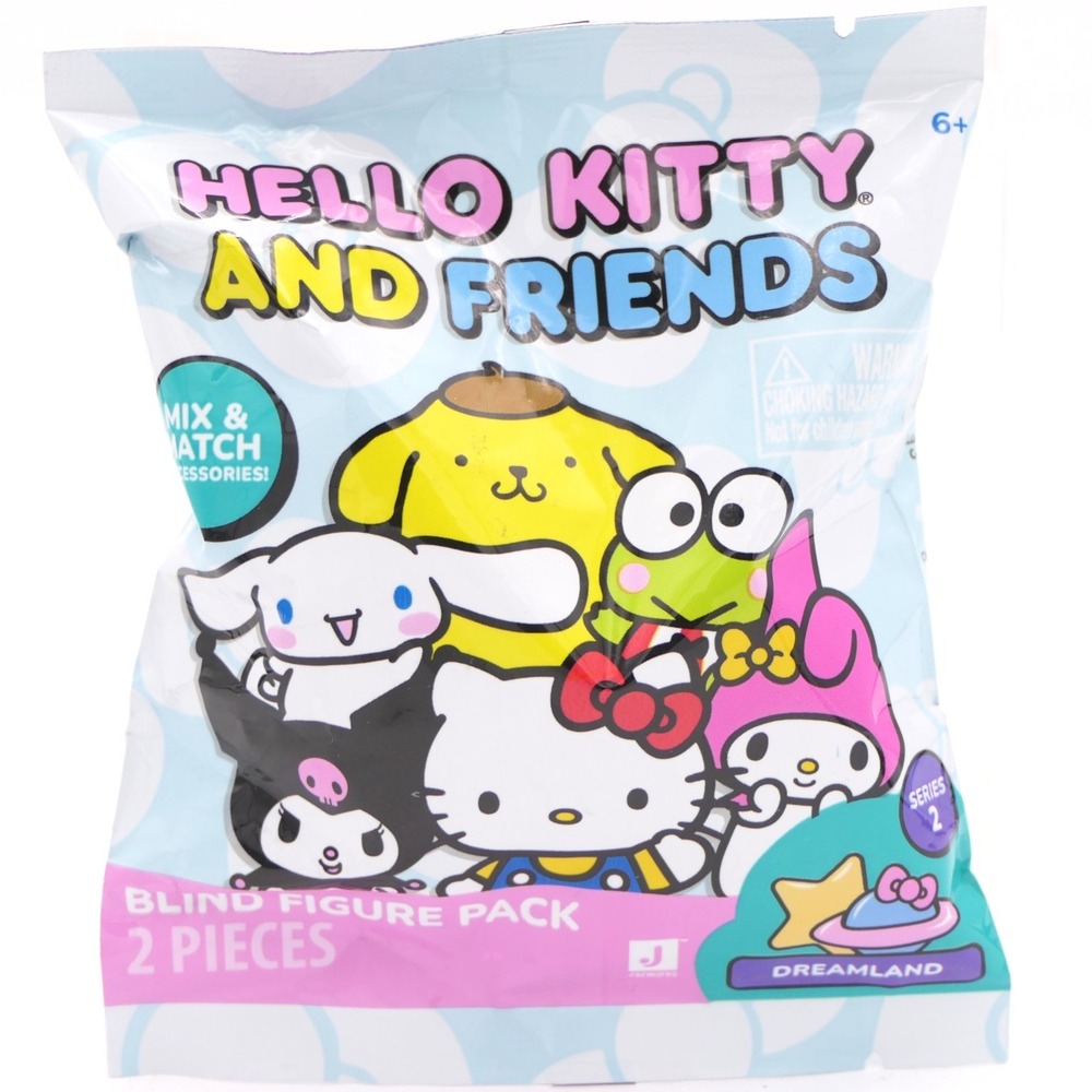 Hello Kitty and Friends Series 2 Dreamland Blind Bag Figure Pack HKT0348 Sealed
